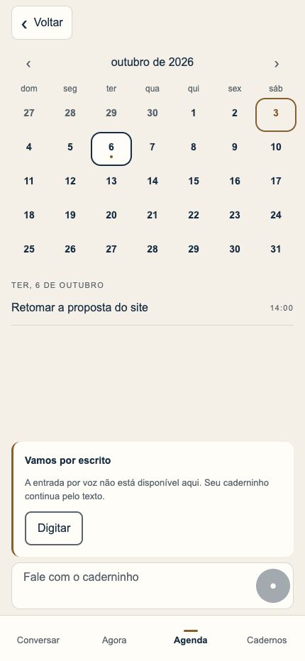 Agenda real de Kawe Tarefas no laboratório com dados fictícios